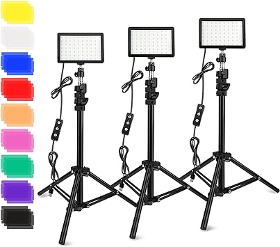 3 Packs 70 LED Video Light