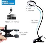 USB LED Desk Lamp Clip On Light