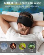 Bluetooth Sleep Mask Headphones