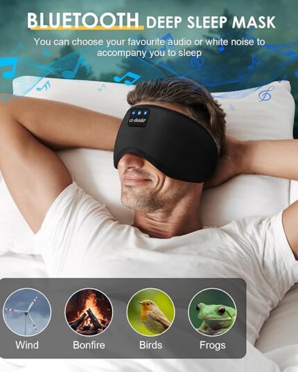 Bluetooth Sleep Mask Headphones