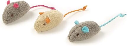 Skitter Critters Cat Toy Catnip Mice