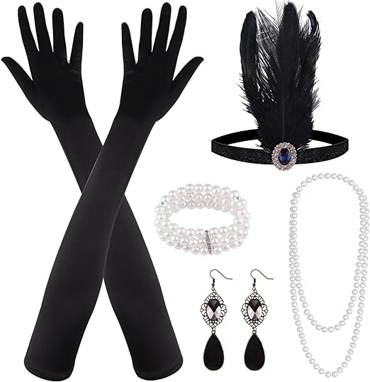 1920s Accessories Set Flapper