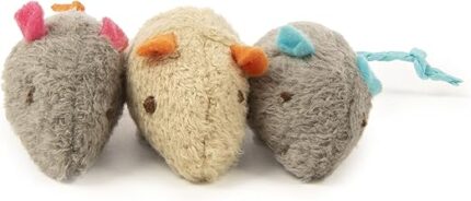 Skitter Critters Cat Toy Catnip Mice