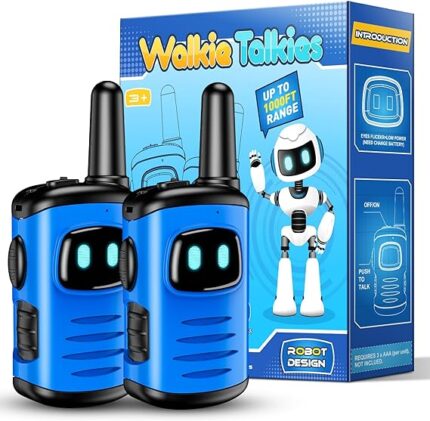 Walkie Talkie Kids, Toys for 3-8 Year Old Boy Gift