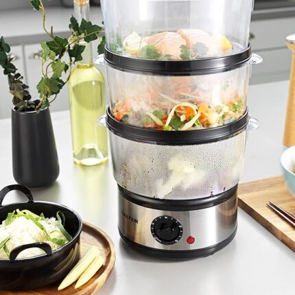 3-Tier Electric Food Steamer