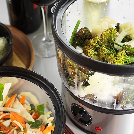 3-Tier Electric Food Steamer