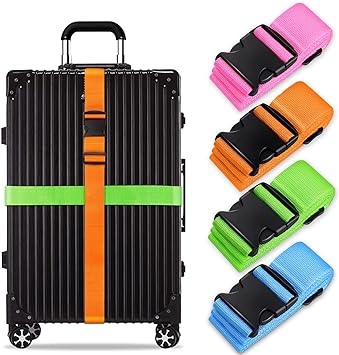 Luggage Suitcase Straps Set